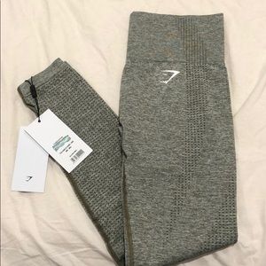 Gymshark vital seamless leggings khaki marl